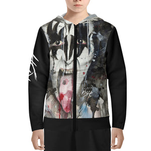 Youth 80's Rock Lightweight Zip Hoodie