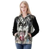 Women's 80's Rock Zip Hoodie