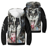 Youth 80's Rock Lightweight Zip Hoodie