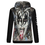 Women's 80's Rock Lightweight Zip Hoodie