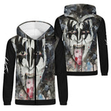 Men's 80's Rockstar Lightweight Zip Hoodie