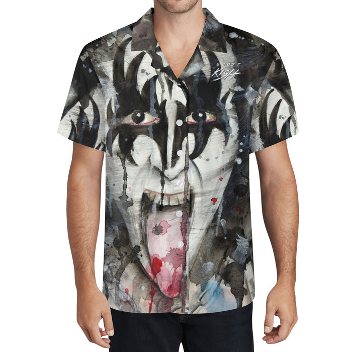 Men's 80's Rockstar Hawaiian Shirt