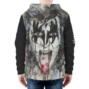 Men's 80's Rock Zip Hoodie
