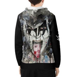 Youth 80's Rock Lightweight Zip Hoodie