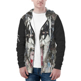 Men's 80's Rock Zip Hoodie