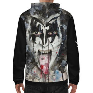 Men's 80's Rockstar Lightweight Zip Hoodie