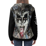 Women's 80's Rock Lightweight Zip Hoodie