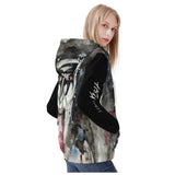 Women's 80's Rock Zip Hoodie