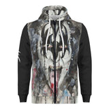 Men's 80's Rock Zip Hoodie