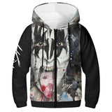 Youth 80's Rock Lightweight Zip Hoodie