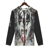 Women's 80's Rock Zip Hoodie