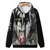 Men's 80's Rockstar Lightweight Zip Hoodie