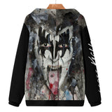 Women's 80's Rock Lightweight Zip Hoodie