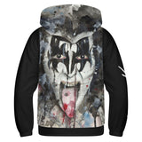 Youth 80's Rock Lightweight Zip Hoodie