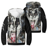 Youth 80's Rock Lightweight Zip Hoodie