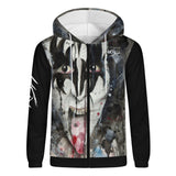 Men's 80's Rockstar Lightweight Zip Hoodie