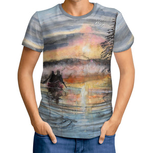 Men's Sunrise Canoe Trip T-Shirt