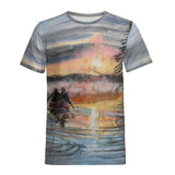 Men's Sunrise Canoe Trip T-Shirt