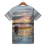 Men's Sunrise Canoe Trip T-Shirt