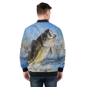 Men's Fishing Jacket - Largemouth Bass