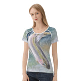 Women's Fishing T-Shirt - Rainbow Trout