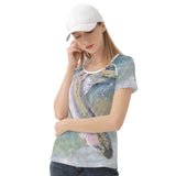 Women's Fishing T-Shirt - Rainbow Trout
