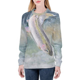 Women's Fishing Sweatshirt - Rainbow Trout