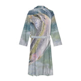 Women's Bathrobe - Rainbow Trout