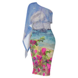 Women's Bequia One Shoulder Dress