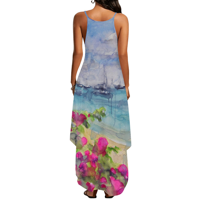 Bequia Sleeveless Beach Dress