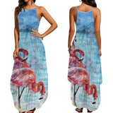 flamingo dress
