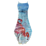 Florida flamingo dress