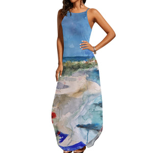 Anguilla Sleeveless Beach Dress