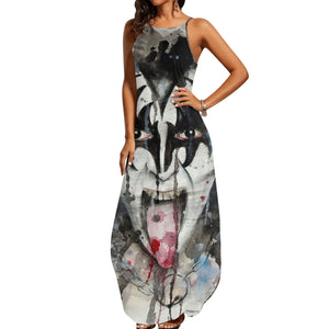 80's Rock Star Sleeveless Dress