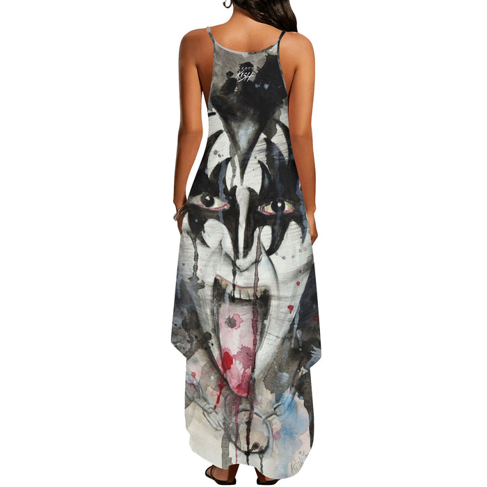 80's Rock Star Sleeveless Dress