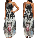 80's Rock Star Sleeveless Dress