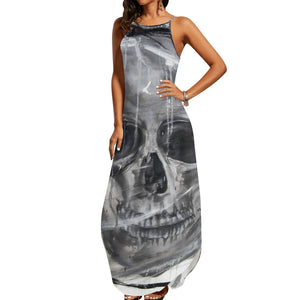 Skull Sleeveless Dress
