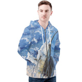 Men's Heavy Fishing Zip Hoodie - Sailfish