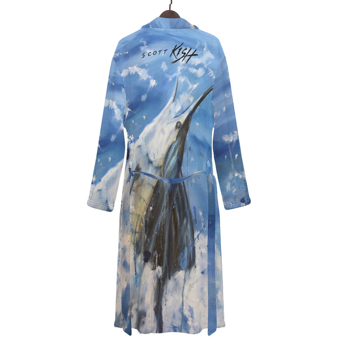 men's sailfish bathrobe