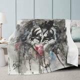 80's Rock Star Fleece Blanket
