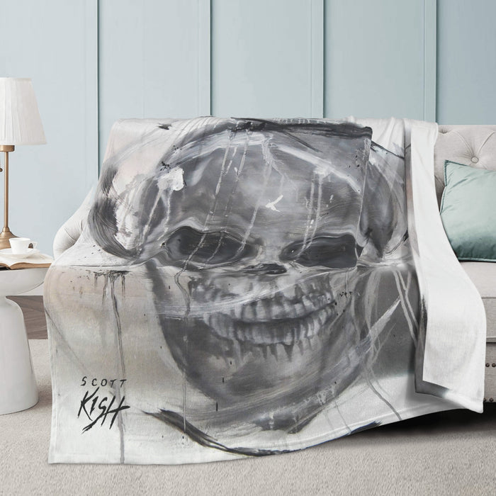 Skull Fleece Blanket