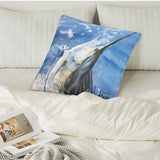 Sailfish Throw Pillow Cover