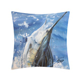 Sailfish Throw Pillow Cover