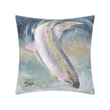 Rainbow Trout Pillow Cover