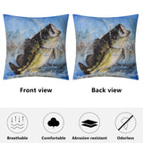 Largemouth Bass Pillow Cover