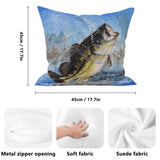 Largemouth Bass Pillow Cover