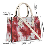Luxury Leather Canadian Flag Purse