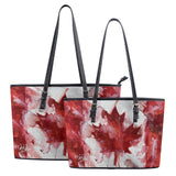 Canadian Flag Tote Bags