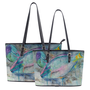 Parrotfish Tote Bags