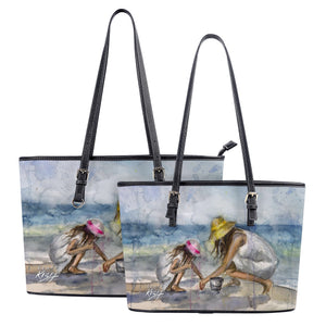 Sea Shelling Tote Bags